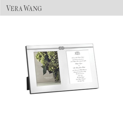[해외] 웨지우드 베라왕 인피니티 Vera Wang Infinity Double Invitation Frame (1pc) 관부가세/배송비포함