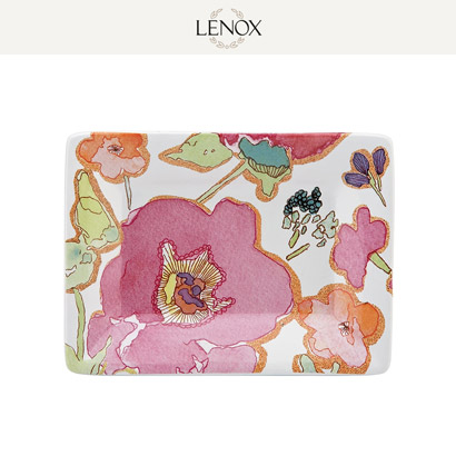 [해외][Lenox] Floral Fusion Soap Dish by Lenox