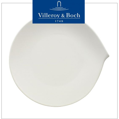 [해외][Villeroy&amp;Boch] 빌레로이앤보흐 Flow Salad Plate (4pcs) (23*22cm)