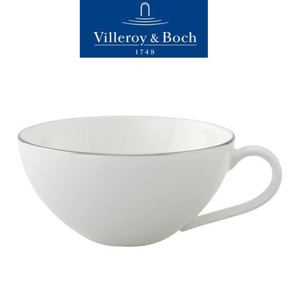 [해외][Villeroy&amp;Boch] 빌레로이앤보흐 Anmut Platinum No. 1 Tea Cup 6 3/4 oz (0.2L) (4pcs)