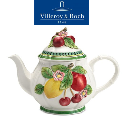 [해외][Villeroy&amp;Boch] 빌레로이앤보흐 French Garden Figural Teapot (23.5*14.5*17.5cm)