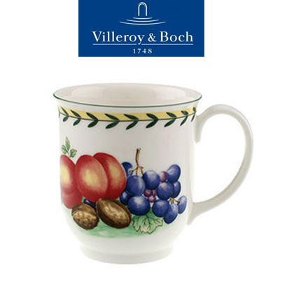 [해외][Villeroy&amp;Boch] 빌레로이앤보흐 프렌치 가든 French Garden Fleurence Large Mug (라지 머그 420ml) (2pcs) (0.42L)
