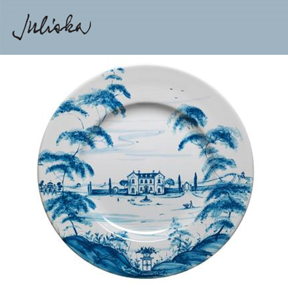 Juliska 컨트리 이스테이트 Country Estate Dinner Plate - Delft Blue (1pc) 11 in (28cm) 관부가세 포함